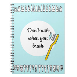 Cuaderno Spiral notebook for dentists