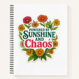 Cuaderno 🌞 Spiral Notebook for Wild Souls 🌸📓