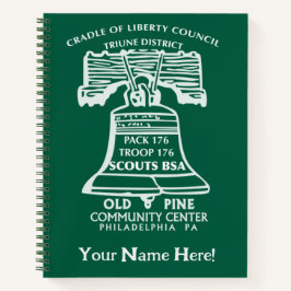 Cuaderno Spiral Notebook - Forest Green (Personalized)