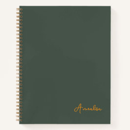 Cuaderno Spiral Notebook, Personalized Gift