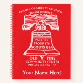 Cuaderno Spiral Notebook - Red (Personalized)