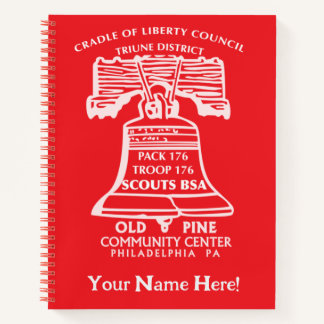 Cuaderno Spiral Notebook - Red (Personalized)