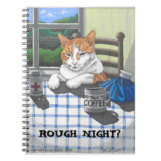 Cuaderno Spiral Notebook: Rough Night (Hobbes)