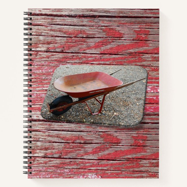 Cuaderno Spiral Notebook Wheelbarrow (Anverso)
