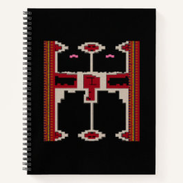 Cuaderno Spiral Notebook with design from Borneo