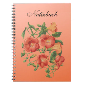 Cuaderno Spiral-Notizbuch „Blumenzauber“
