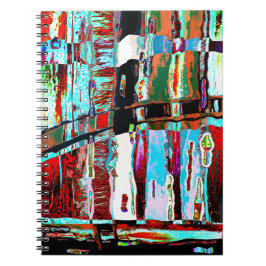 Cuaderno Spiral Photo Notebook Collapse Reflection Abstract