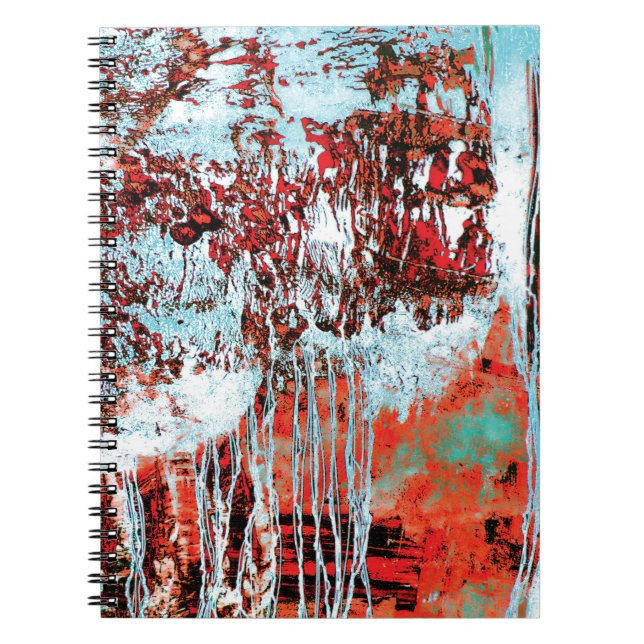 Cuaderno Spiral Photo Notebook – Corrosion Pulse (Frente)