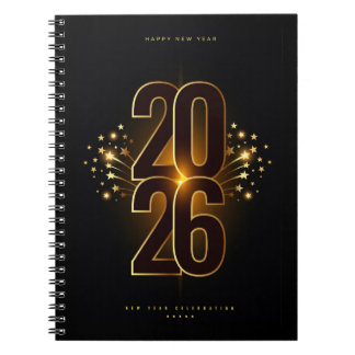 Cuaderno Spiral Photo Notebook-Happy New Year 2026