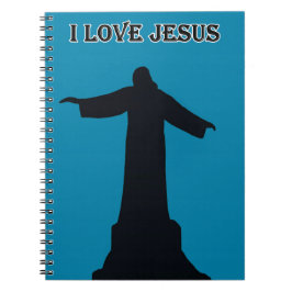 Cuaderno Spiral Photo Notebook i love jesus