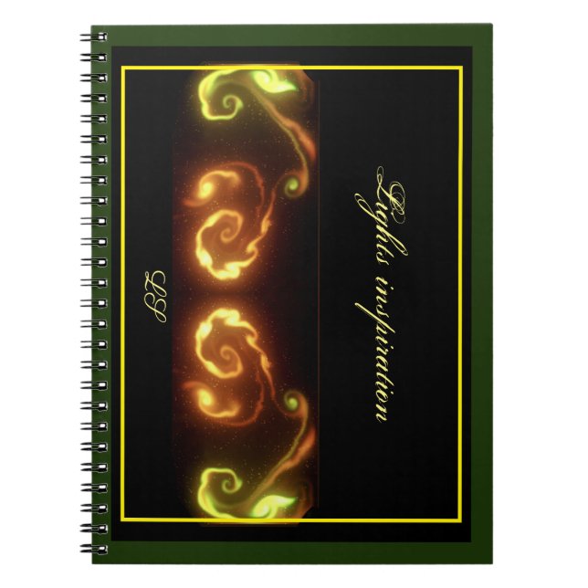 Cuaderno Spiral Photo NOTEBOOK LUCES INSPIRACIÓN LS (Frente)