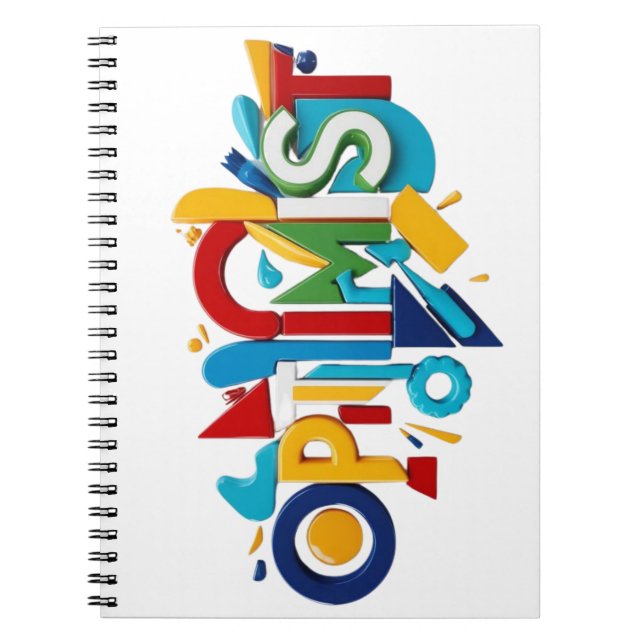 Cuaderno Spiral Photo Notebook Optimist Gift (Frente)