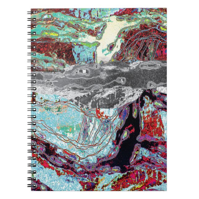 Cuaderno Spiral Photo Notebook – Strata Pulse (Frente)