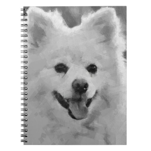 Cuaderno Spitz japonés (Frente)