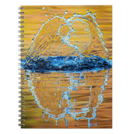 Cuaderno Splash en la noche de otoño