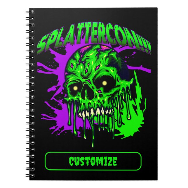 Cuaderno SplatterCon - Archivos Dresden (Frente)