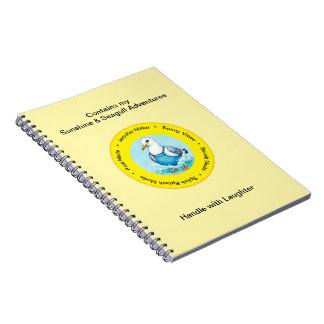 Cuaderno Splish Splash funny summer Seagull vacation memory