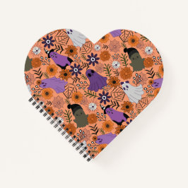 Cuaderno Spooky floral