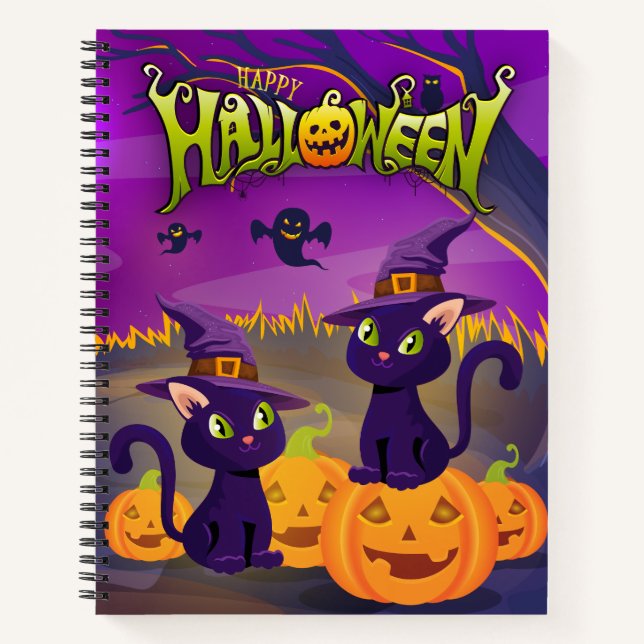 Cuaderno Spooky Kitties Sketch Book (Anverso)