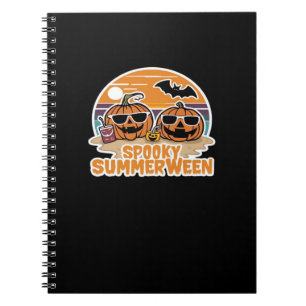Cuaderno Spooky Summerween - Calabazas en la Playa Clásico