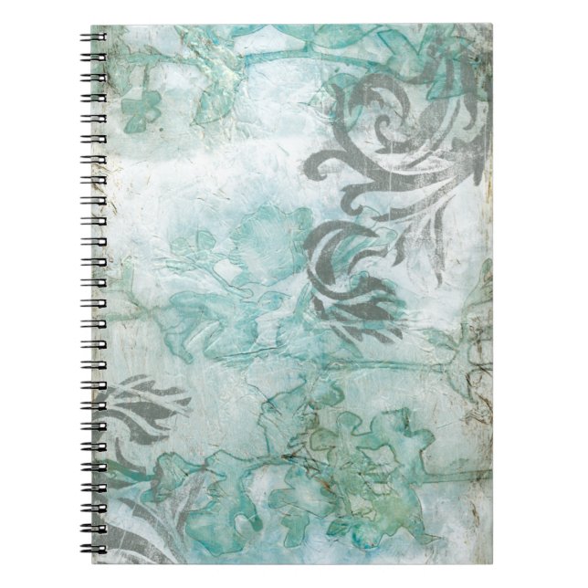 Cuaderno Spray de flores no embellecido III (Frente)