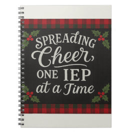 Cuaderno Spreading Cheer, One IEP at a Time
