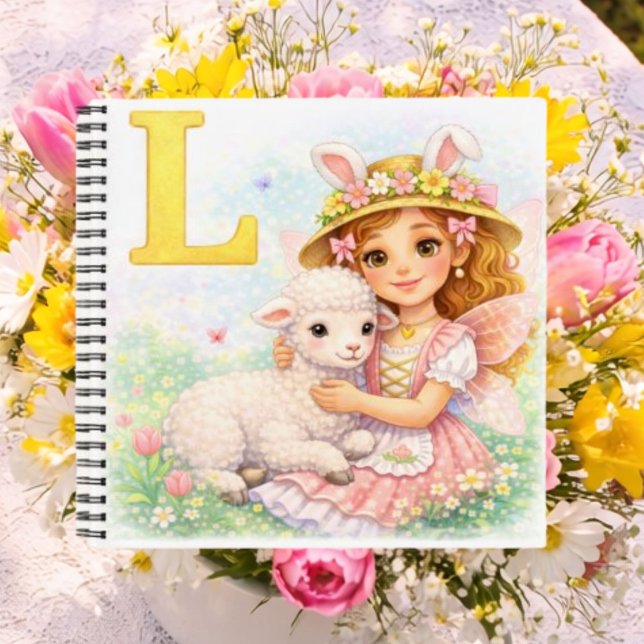 Cuaderno Spring Alphabet Letter L Notebook for Kids (Subido por el creador)