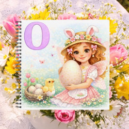 Cuaderno Spring Alphabet Letter O Notebook for Kids