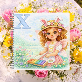Cuaderno Spring Alphabet Letter X Fairy Xylophone 