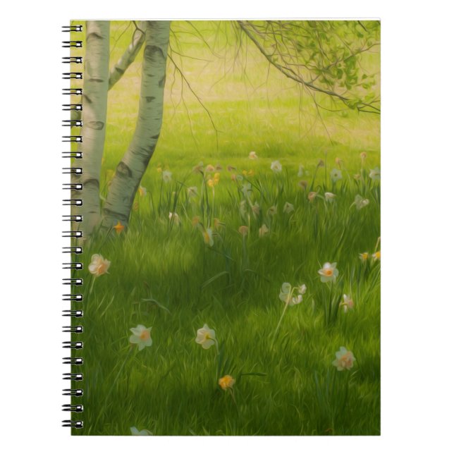 Cuaderno Spring Daffodils (Frente)