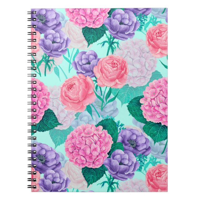 Cuaderno Spring garden watercolor 2 (Frente)