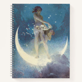 Cuaderno Spring Scattering Stars vintage illustration
