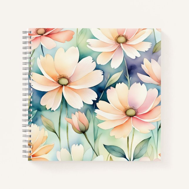 Cuaderno Springtime Floral Romance (Anverso)