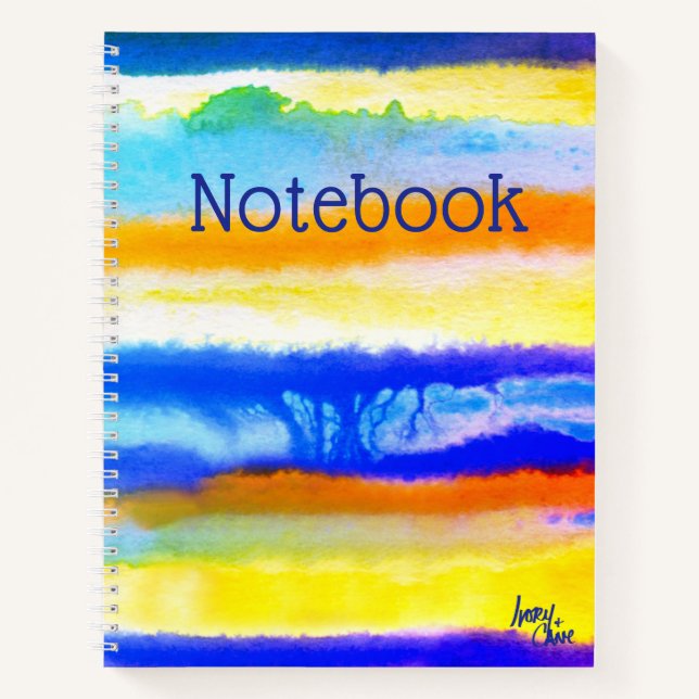 Cuaderno SPWW Among the Horizon Spiral Notebook (Anverso)