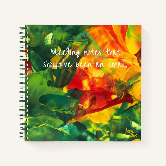 Cuaderno SPWW Mellowed Moment Spiral Notebook (Anverso)