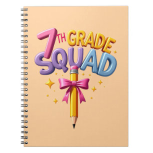 Cuaderno Squad de 7º Grado De vuelta a clases