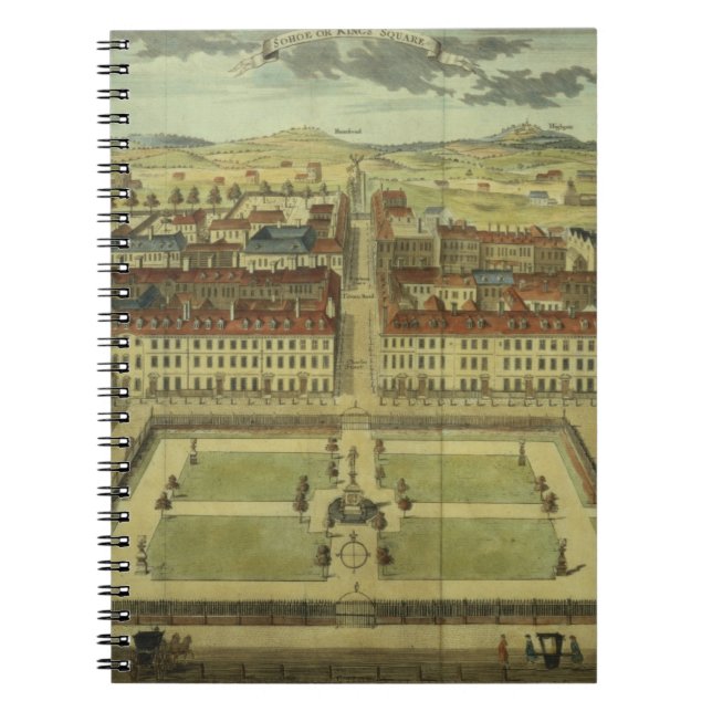 Cuaderno Square de Soho o de rey, para la 'encuesta sobre (Frente)