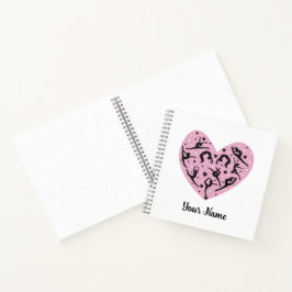 Cuaderno Square Personalized Rhythmic Gymnastics Notebook