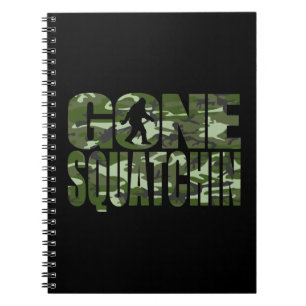 Cuaderno Squatchin ido Camo adaptable