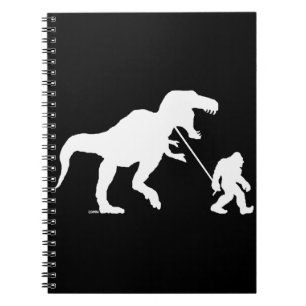 Cuaderno Squatchin ido con T-rex