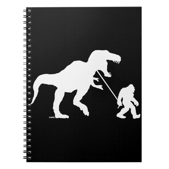 Cuaderno Squatchin ido con T-rex (Frente)