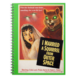 Cuaderno Squirrel from Outer Space