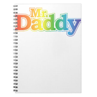 Cuaderno Sr. Daddy Gay Pride