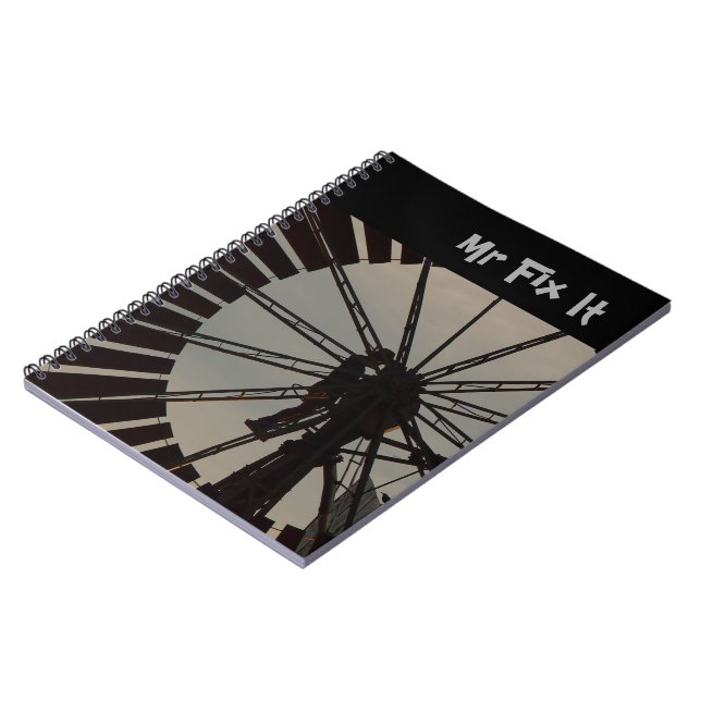 Cuaderno Sr. Fix It bloc de notas (Lado Izquierdo)