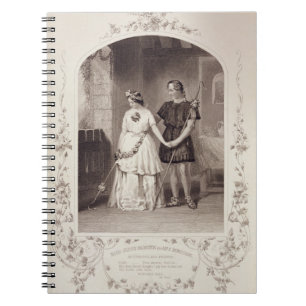Cuaderno Srta. Jenny Marston como Perdita y Sr. F. Robinson