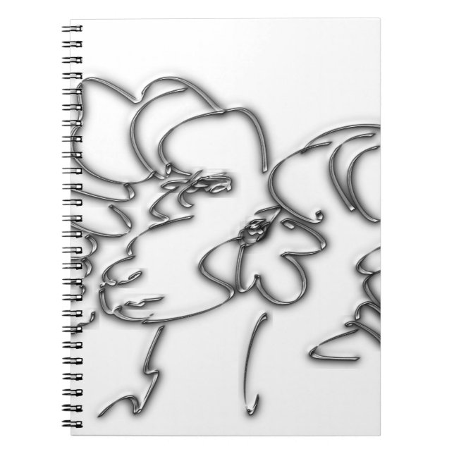 Cuaderno Srta. Mrs. Iron Aries Notebook (Frente)