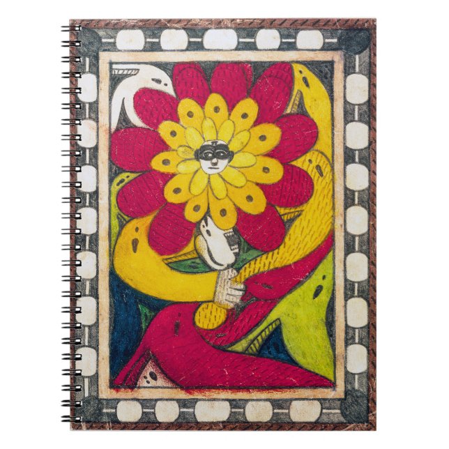 Cuaderno St. Adolf-Throne, flor facial Adolf Wö lfli | (Frente)