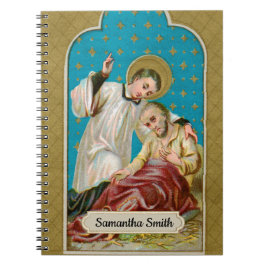 Cuaderno St. Aloysius Gonzaga & Plague Victim (M 006)