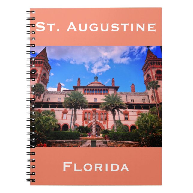 Cuaderno St. Augustine, FL - Ponce de Leon Hotel (Frente)