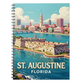 Cuaderno St. Augustine Florida Viaje Ciudad Histórica 🏰